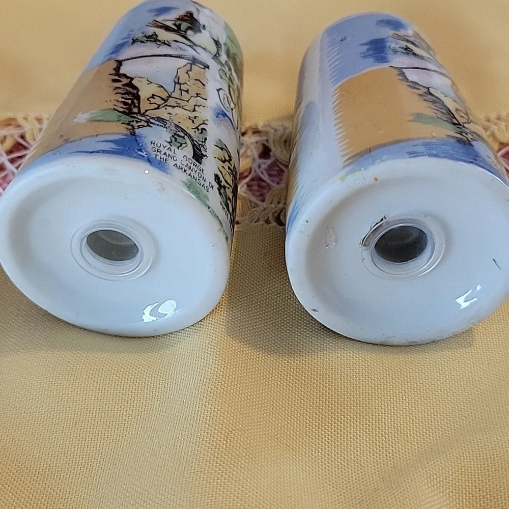 Salt And Pepper Shakers Vintage Colorado